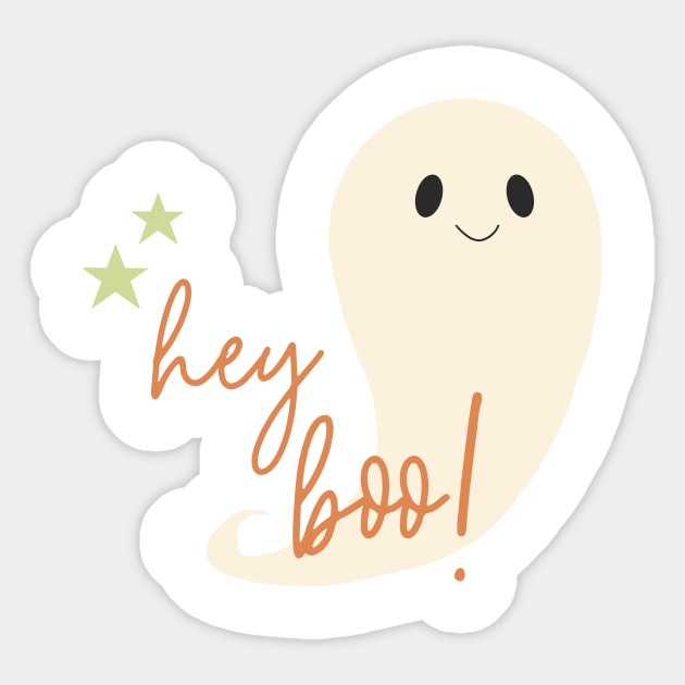 Hey Boo 5 Sticker by littlemoondance